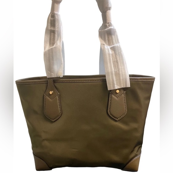 MICHAEL Michael Kors Jet Set Travel Large Packable Tote Black Olive new with tag - Picture 4 of 8